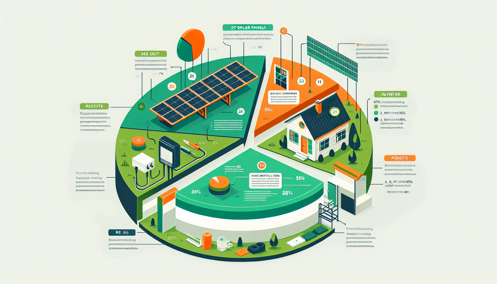 Kosten Zonnepanelen Piechart